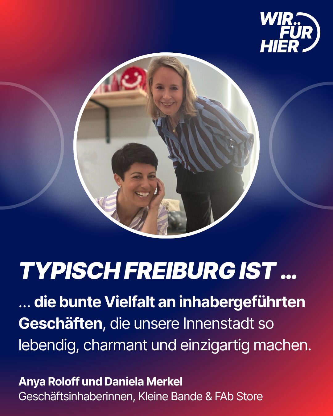 Anya Roloff und Daniela Merkel