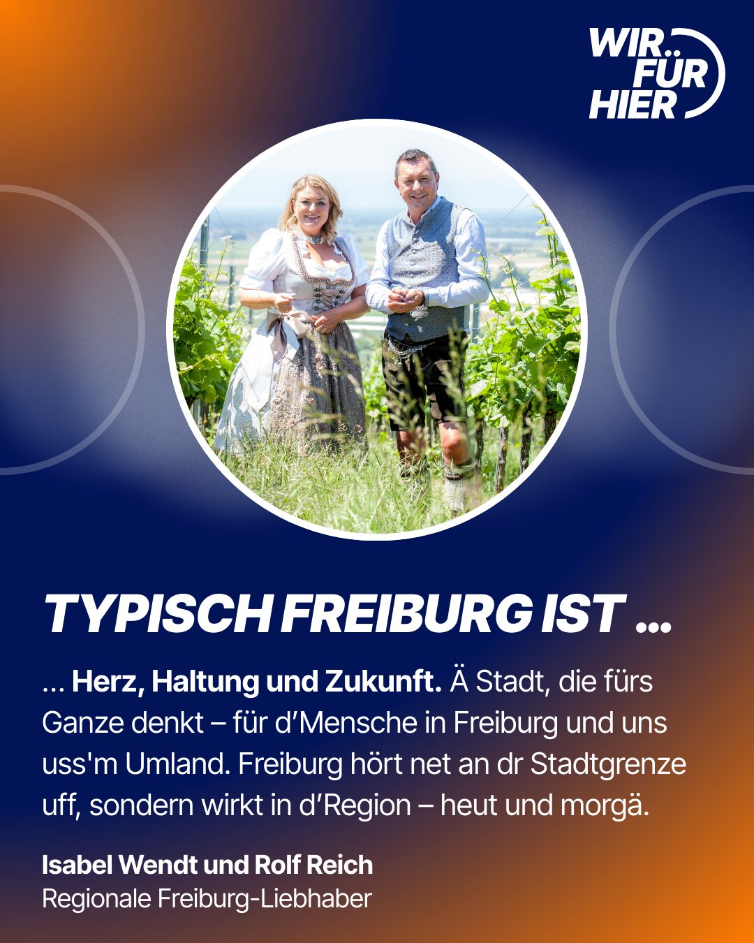 Isabel Wendt und Rolf Reich